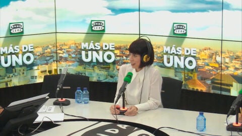 Diana Morant durante la entrevista en M&aacute;s de uno