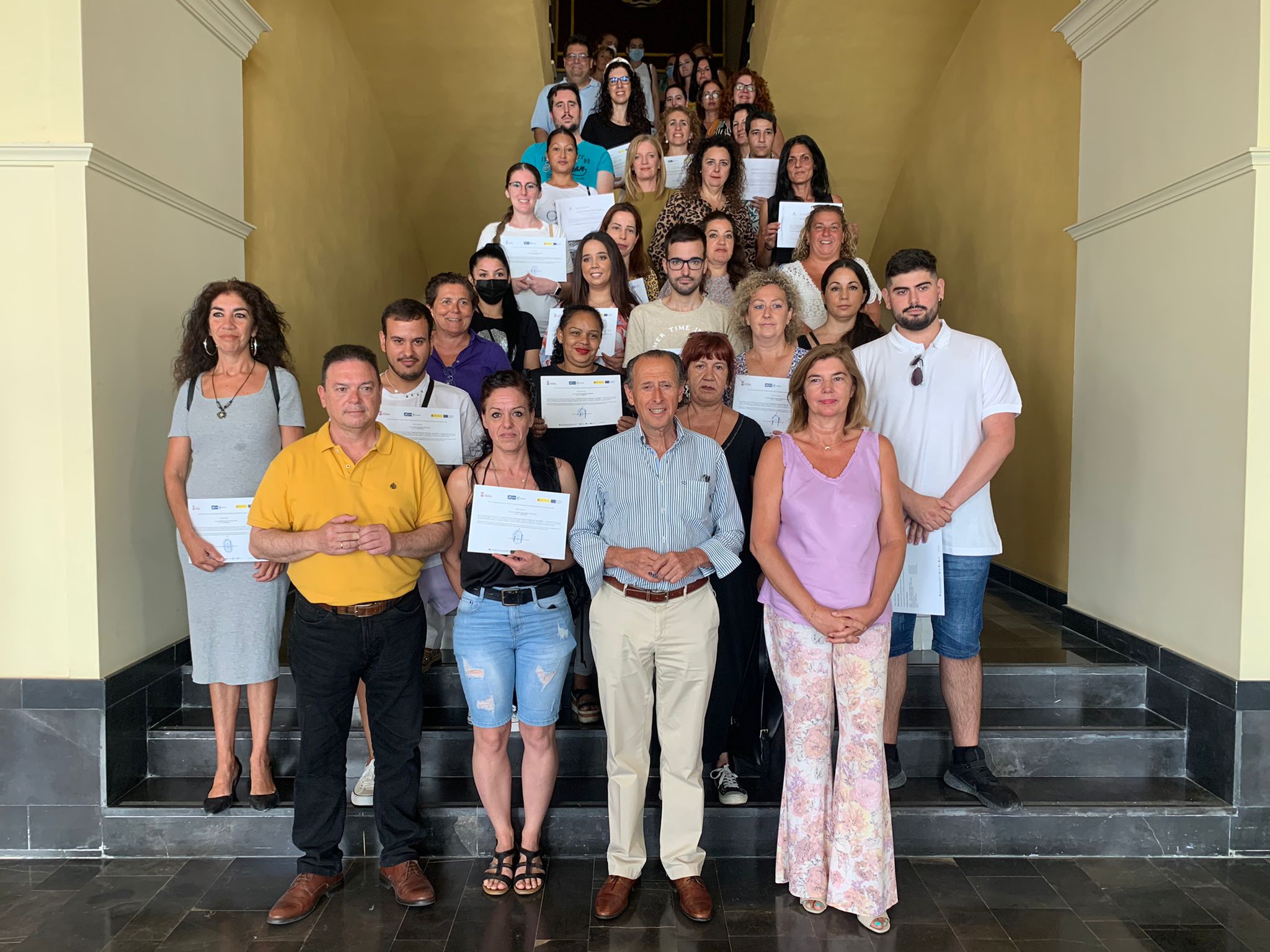 Terminan los cinco itinerarios formativos del proyecto Pórtico-Dipuform@ en Chiclana Terminan los cinco itinerarios formativos del proyecto Pórtico-Dipuform@ en Chiclana