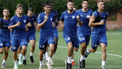 Entrenamiento del Málaga CF Entrenamiento del Málaga CF
