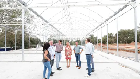 Obras vivero municipal Las Chapas Obras vivero municipal Las Chapas