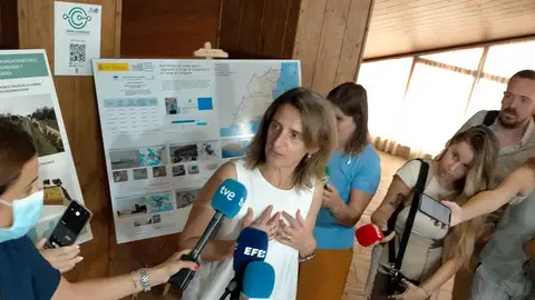 La ministra Ribera reclama colaboración entre administraciones para &quot;agilizar&quot; algunas de las medidas para recuperar el Mar Menor