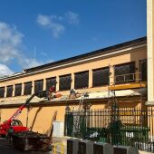 Benifaió pone en marcha las obras de reparación de la cubierta inferior del histórico Mercado Municipal