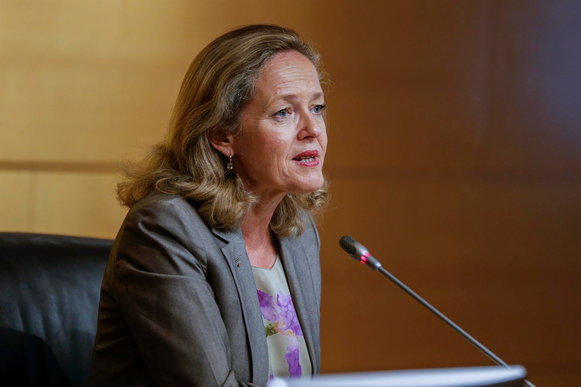 Calviño anuncia que los detalles del nuevo impuesto a la banca se conocerán la próxima semana Calviño anuncia que los detalles del nuevo impuesto a la banca se conocerán la próxima semana
