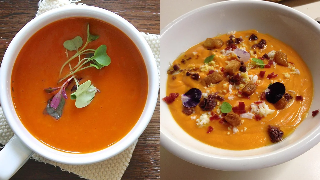 Imagen de gazpacho y salmorejo