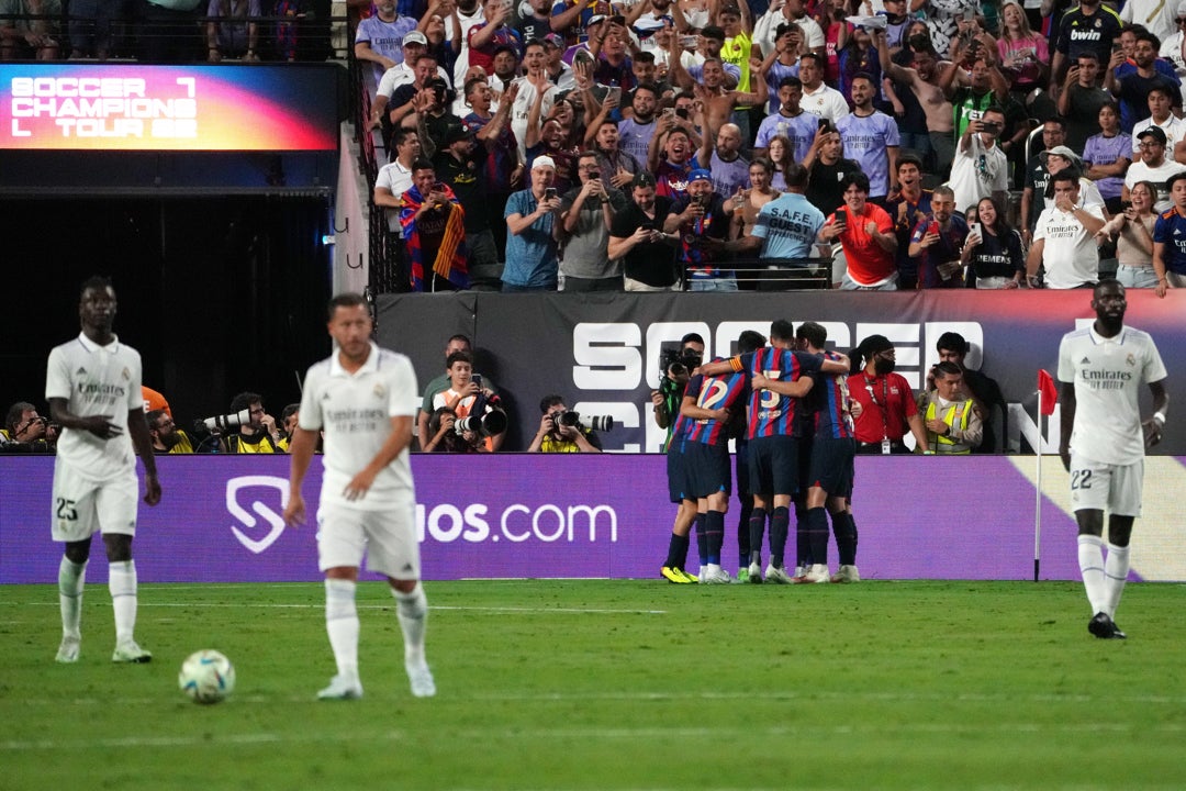 Raphinha firma la victoria del Barcelona ante el Real Madrid en el Clásico de Las Vegas Raphinha firma la victoria del Barcelona ante el Real Madrid en el Clásico de Las Vegas