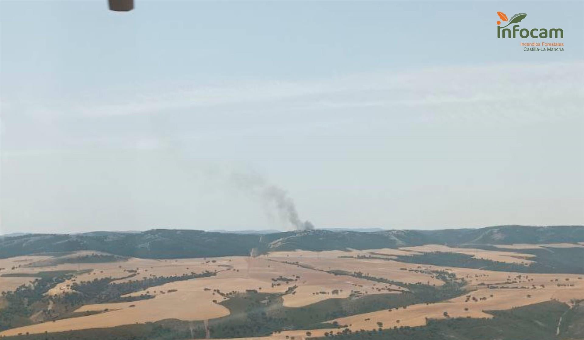 Extinguido el incendio forestal de Puebla de Don Rodrigo Extinguido el incendio forestal de Puebla de Don Rodrigo