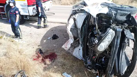 Un conductor ebrio atropella mortalmente a dos ciclistas en Níjar 