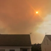 Así estaba esta tarde el cielo de Ciudad Real Así estaba esta tarde el cielo de Ciudad Real