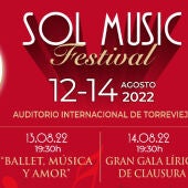 Del 12 al 14 de agosto Torrevieja recibe el III festival internacional "Sol music festival Torrevieja"   