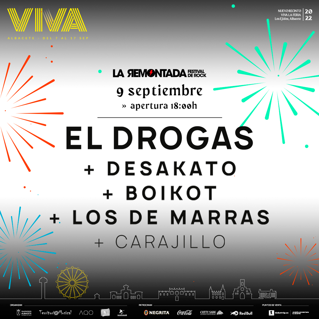 'La Remontada' llega al festival de rock en la Feria de Albacete 'La Remontada' llega al festival de rock en la Feria de Albacete