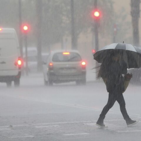 Fuertes precipitaciones en España
