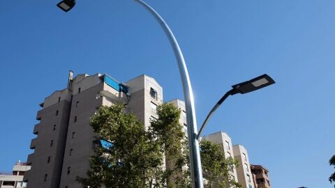 Iluminaci&oacute;n de farolas en Zaragoza
