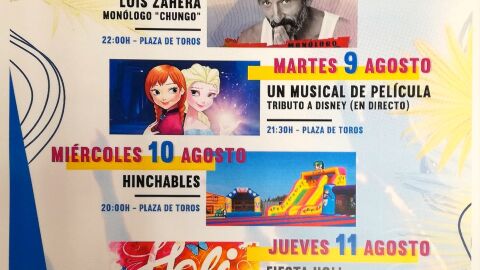 Cartel de la Semana de la Juventud