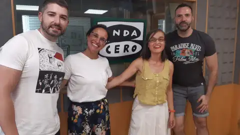 David Sierra, Lara Vivero, Sonia Hermida y Pedro Mañas Más de Uno, Onda Cero Coruña, lunes 8 de agosto de 2022