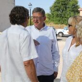 Ximo Puig se reúne con alcaldes de municipios despoblados.
