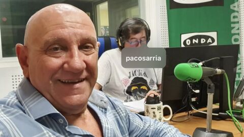 Abel Fraga con Paco Sarria na tertulia en M&aacute;s de Uno Ourense