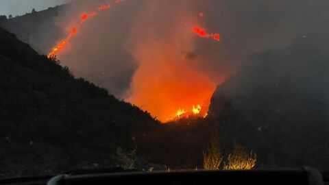 Incendio en &Aacute;lava