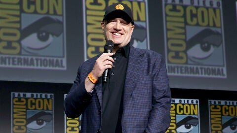 Kevin Feige, productor ejecutivo de Marvel, durante la Comic Con 2022 en San Diego