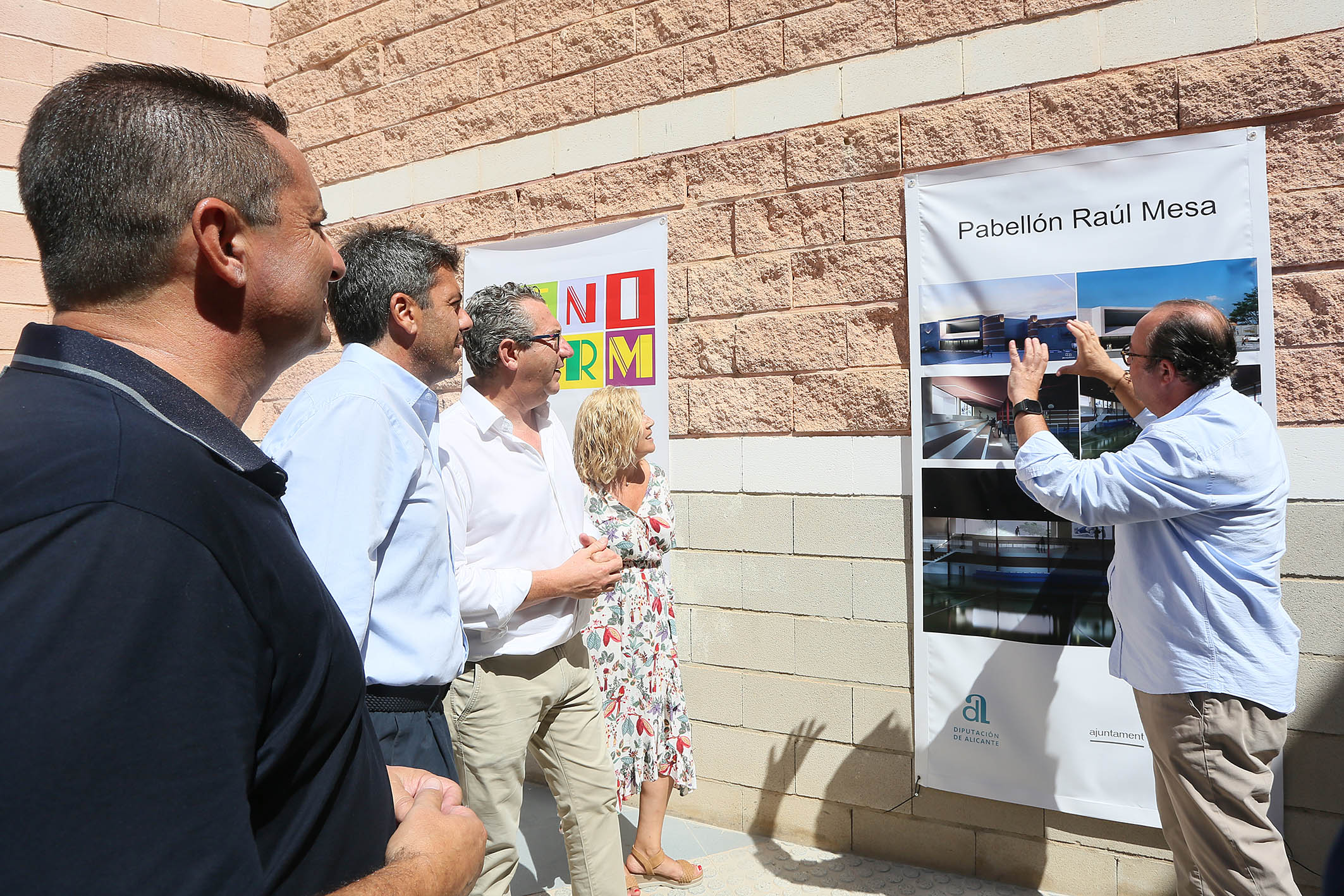 Mazón visita Benidorm para recorrer los proyectos que sufraga Diputación Mazón visita Benidorm para recorrer los proyectos que sufraga Diputación