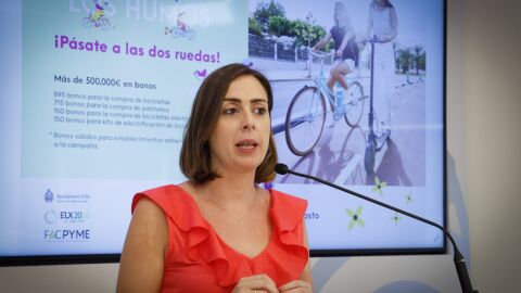 Esther D&iacute;ez, concejala de Movilidad de Elche.