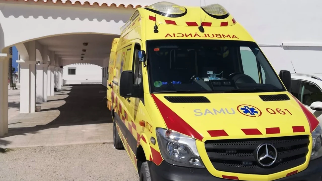 Ambulancia del SAMU 061