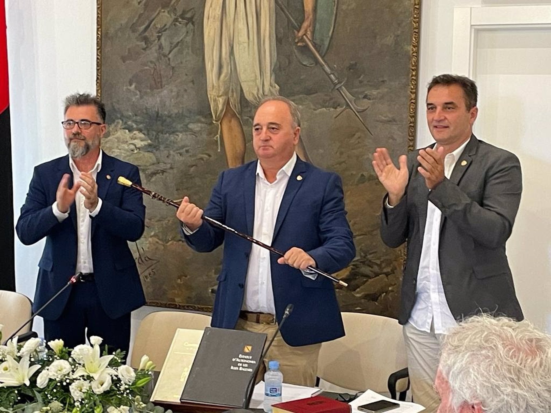 Andrés Nevado, nombrado nuevo alcalde de Pollença Andrés Nevado, nombrado nuevo alcalde de Pollença