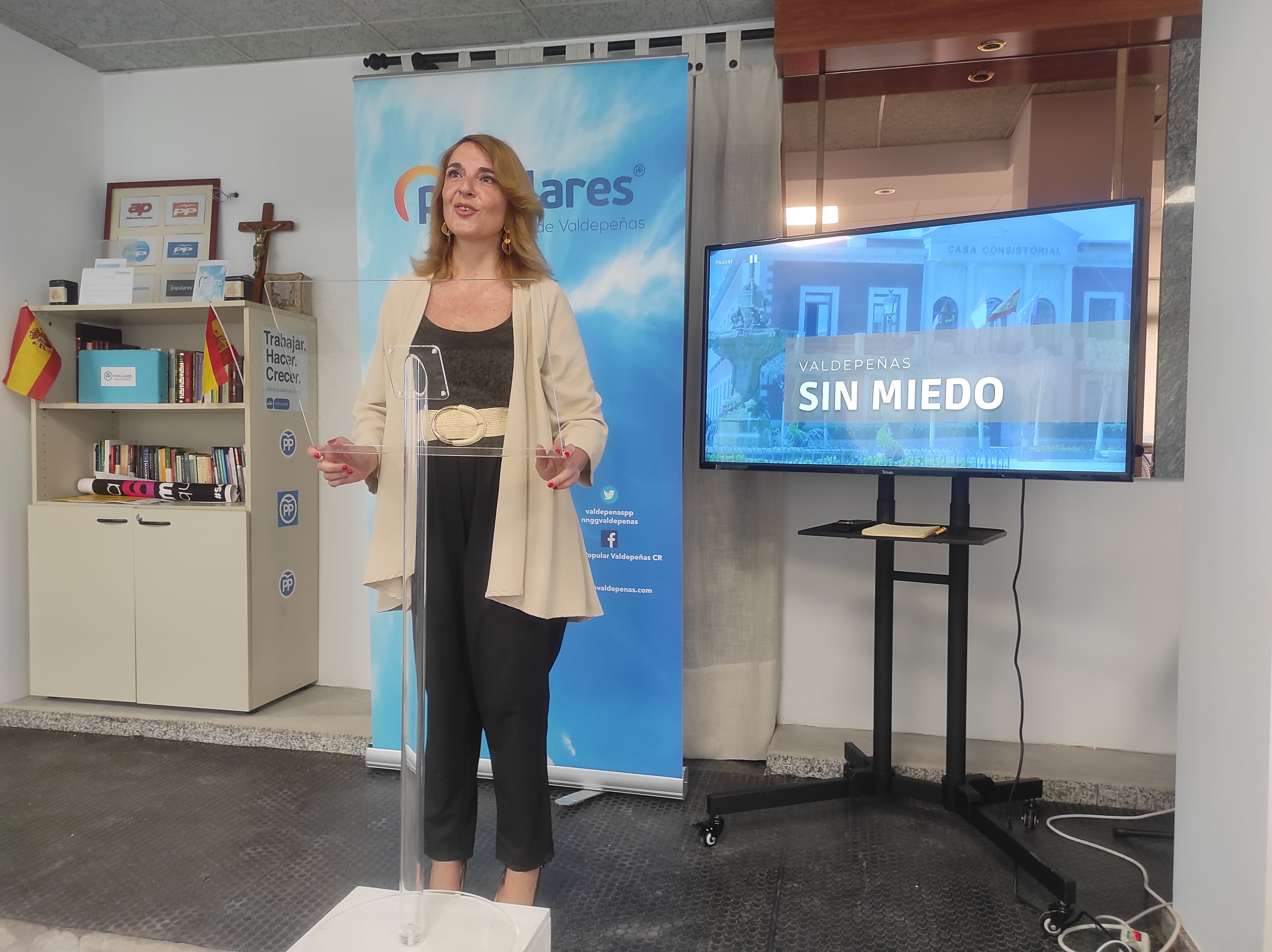 El PP prioriza la seguridad en las Fiestas de la Vendimia y el Vino de Valdepeñas El PP prioriza la seguridad en las Fiestas de la Vendimia y el Vino de Valdepeñas