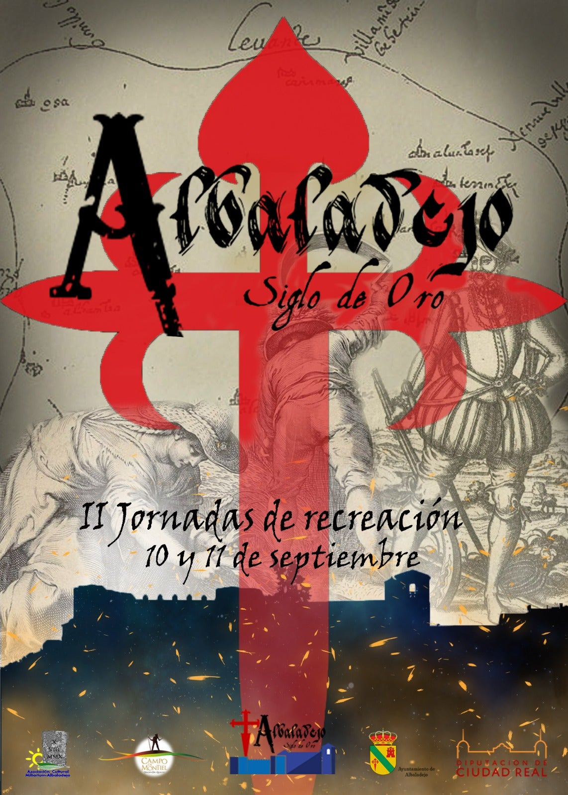 El 12 de agosto se presentan las II Jornadas de Recreación Histórica "Albaladejo Siglo de Oro" El 12 de agosto se presentan las II Jornadas de Recreación Histórica "Albaladejo Siglo de Oro"