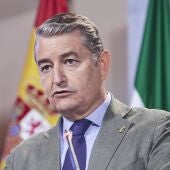El consejero de Presidencia, Interior y Diálogo Social de la Junta de Andalucía, Antonio Sanz