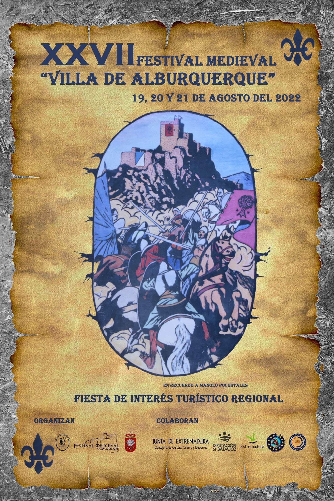 Alburquerque celebra su XXVII Festival Medieval "Villa de Alburquerque" los días 19, 20 y 21 de agosto Alburquerque celebra su XXVII Festival Medieval "Villa de Alburquerque" los días 19, 20 y 21 de agosto