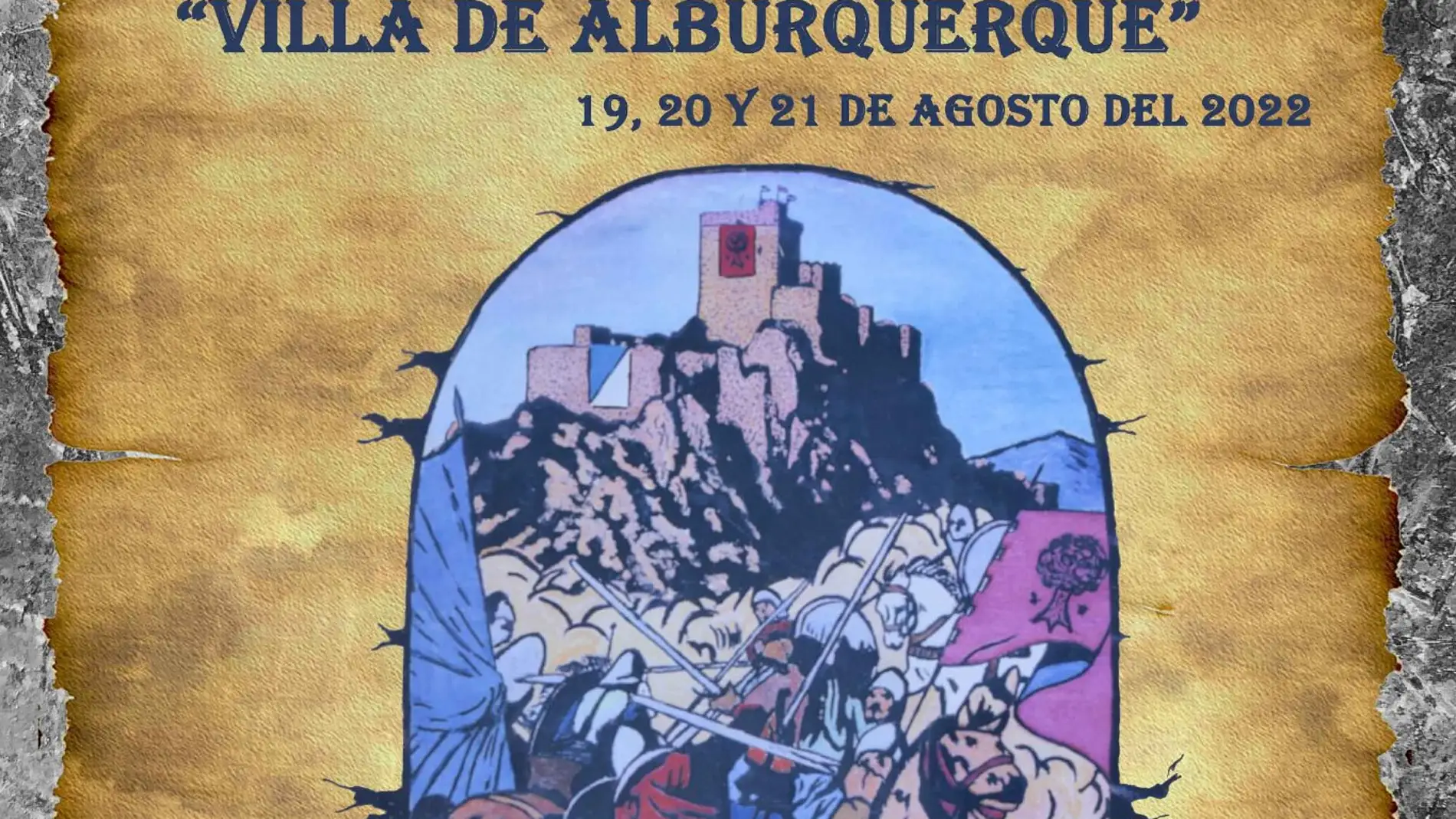 Alburquerque celebra su XXVII Festival Medieval "Villa de Alburquerque" los días 19, 20 y 21 de agosto