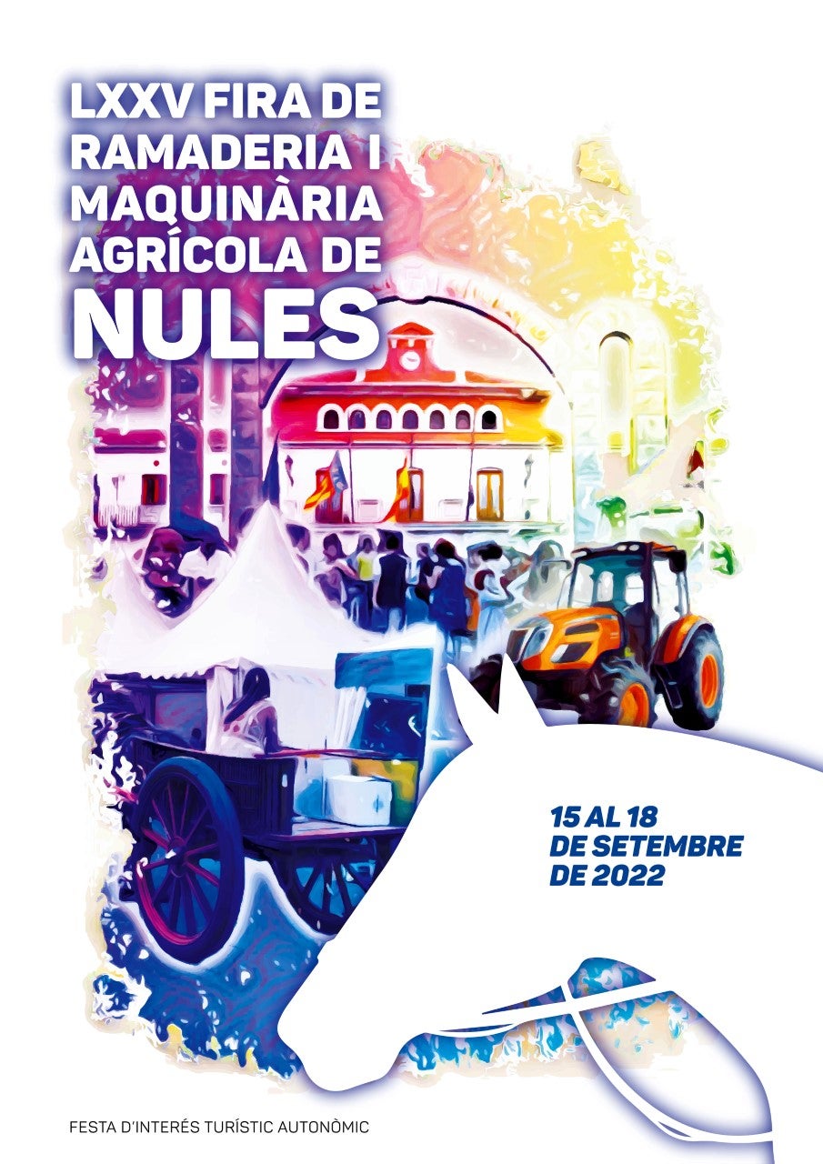 Nules presenta el cartel anunciador del 75 aniversario de la Feria de Ganadería y Maquinaria agrícola Nules presenta el cartel anunciador del 75 aniversario de la Feria de Ganadería y Maquinaria agrícola