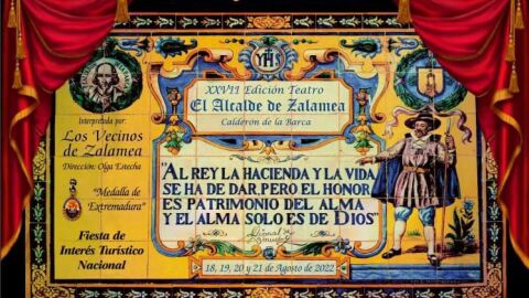 Cartel "El Alcalde de Zalamea"