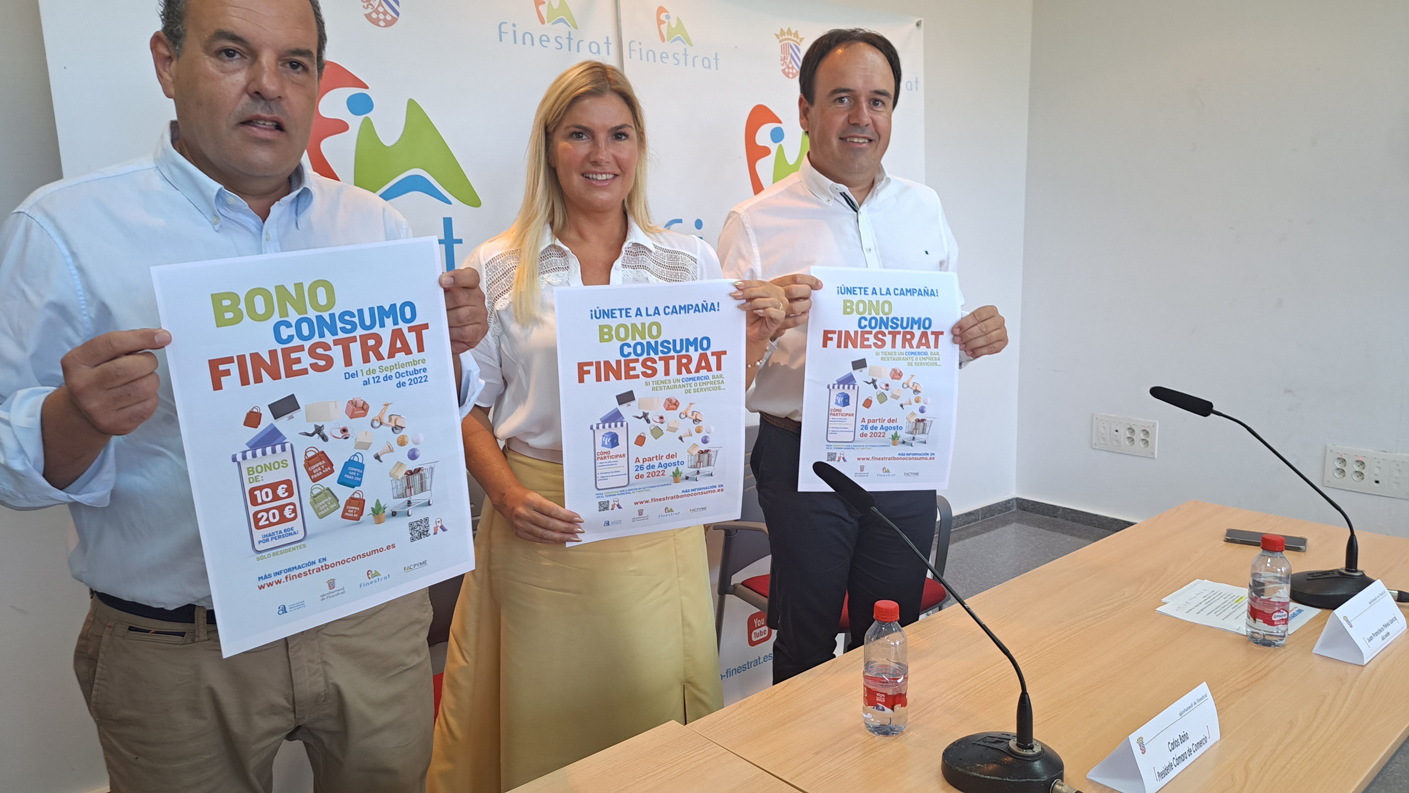 Finestrat pone en marcha en septiembre sus bono-consumo Finestrat pone en marcha en septiembre sus bono-consumo