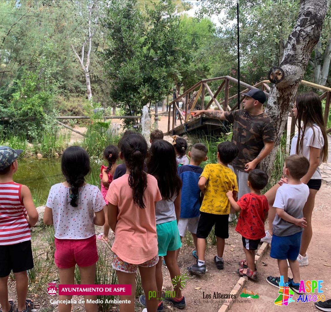 Aspe apuesta por la educación ambiental escolar para fomentar la sostenibilidad Aspe apuesta por la educación ambiental escolar para fomentar la sostenibilidad