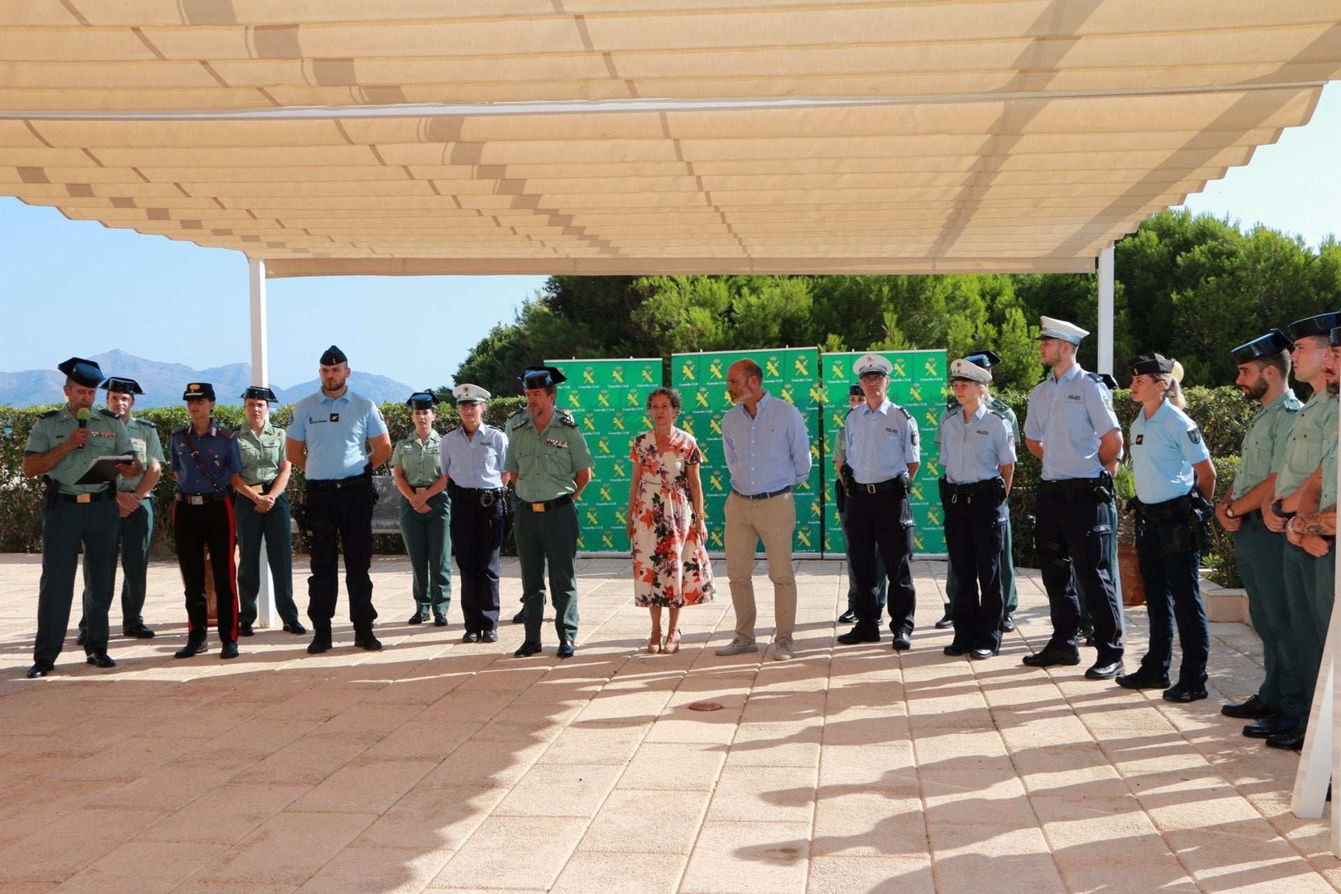La Guardia Civil de Baleares presenta las Patrullas Mixtas Internacionales en Mallorca La Guardia Civil de Baleares presenta las Patrullas Mixtas Internacionales en Mallorca
