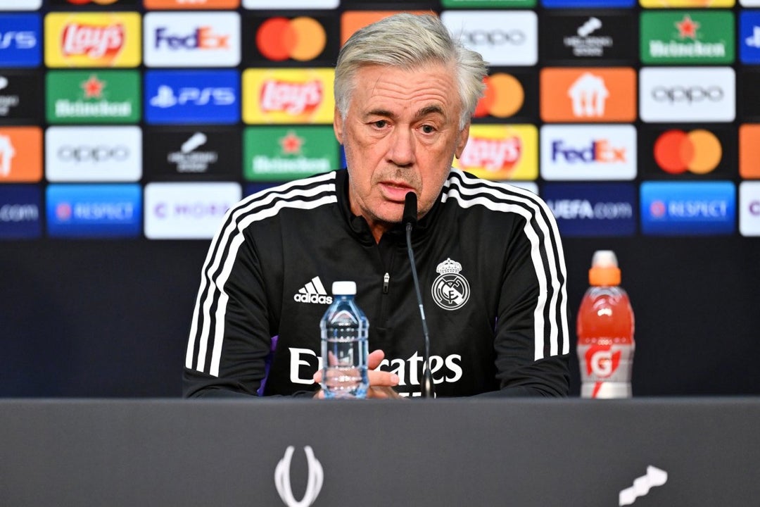 Ancelotti: "Vamos a luchar por los seis títulos" Ancelotti: "Vamos a luchar por los seis títulos"