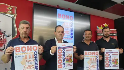 El Ayuntamiento de la Nucia presenta los &quot;Bonos Consumo&quot;