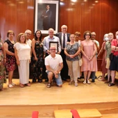 Representante de la Coral Mater Assumpta recibidos por el Alcalde de Manzanares Representante de la Coral Mater Assumpta recibidos por el Alcalde de Manzanares