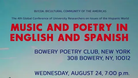 El grupo Lux Aeterna presentará el espectáculo "Miguel" y el disco " Dejadme la esperanza" en el Bowery Poetry club de Nueva York poemas