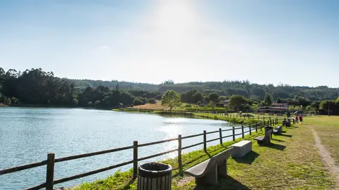Embalse de Beche En Folgoso-Abegondo