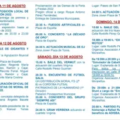 Programa de las Fiestas Patronales de Moral de Calatrava 2022 Programa de las Fiestas Patronales de Moral de Calatrava 2022