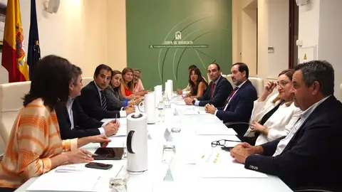 Reunión de la Consejería de Justicia, Administración Local y Función Pública. Reunión de la Consejería de Justicia, Administración Local y Función Pública.