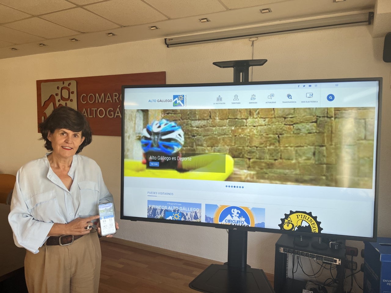 La Comarca Alto Gállego estrena web y App La Comarca Alto Gállego estrena web y App
