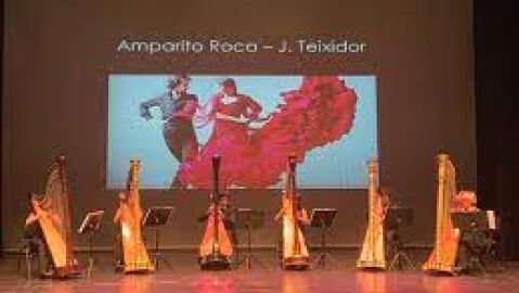 Orquesta de Arpas de M&aacute;laga.