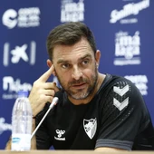 Pablo Guede, entrenador del Málaga CF Pablo Guede, entrenador del Málaga CF