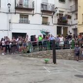 El vídeo del lanzamiento de carretilla en un pueblo de Teruel que casi acaba en tragedia