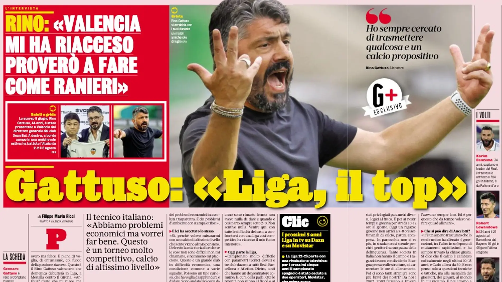Gattuso: "Lim no me enganó"