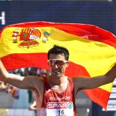 Miguel Ángel López logra el oro europeo y Raquel González conquista la medalla de plata en los 35 kilómetros marcha