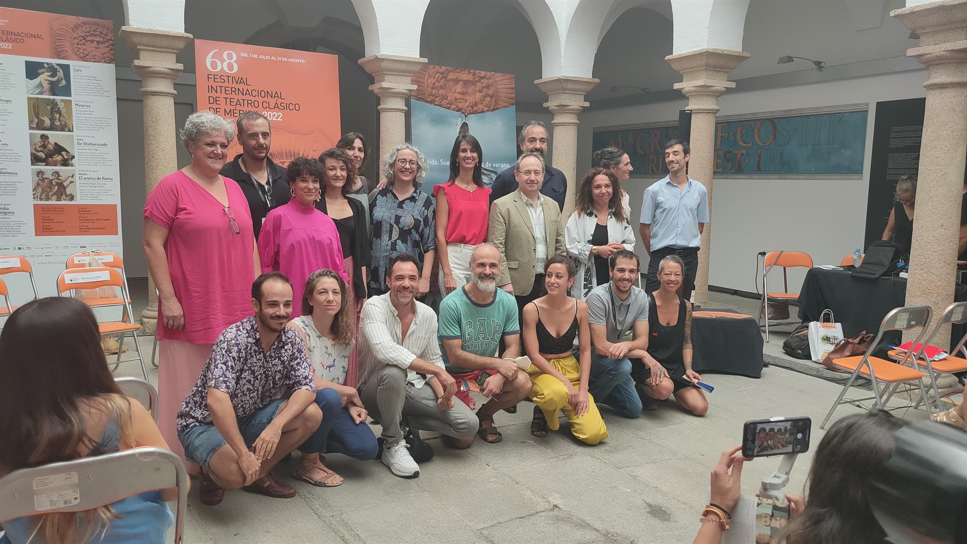 El delirio filosófico de la Antígona de María Zambrano pone fin con danza y teatro al 68 Festival de Mérida El delirio filosófico de la Antígona de María Zambrano pone fin con danza y teatro al 68 Festival de Mérida